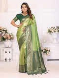 Siitara - Pista Royale Eshwari silk saree - Siitara