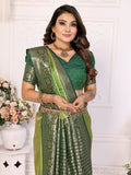 Siitara - Pista Royale Eshwari silk saree - Siitara