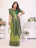 Siitara - Pista Royale Eshwari silk saree - Siitara