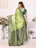 Siitara - Pista Royale Eshwari silk saree - Siitara